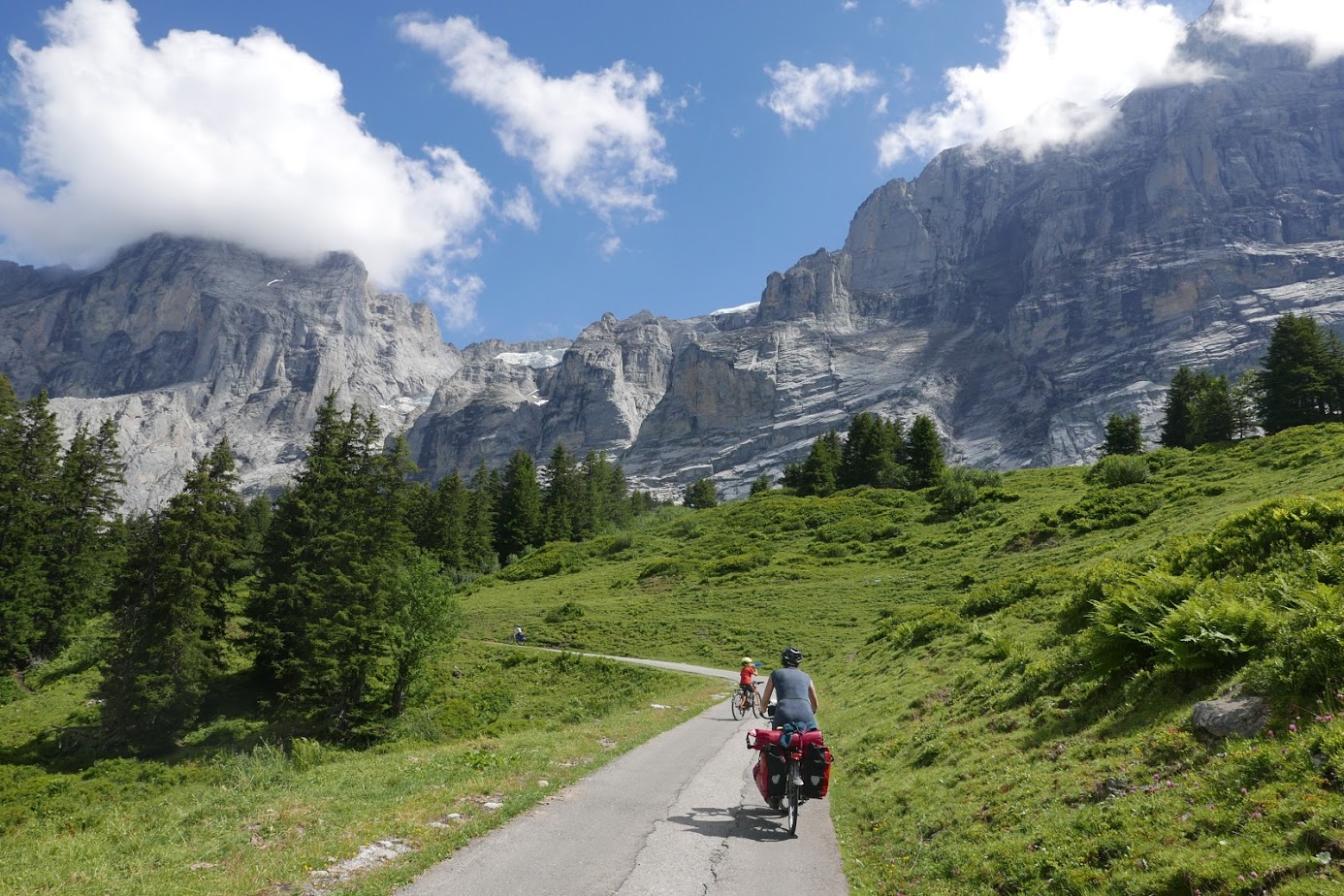 Met de fiets door de Alpen